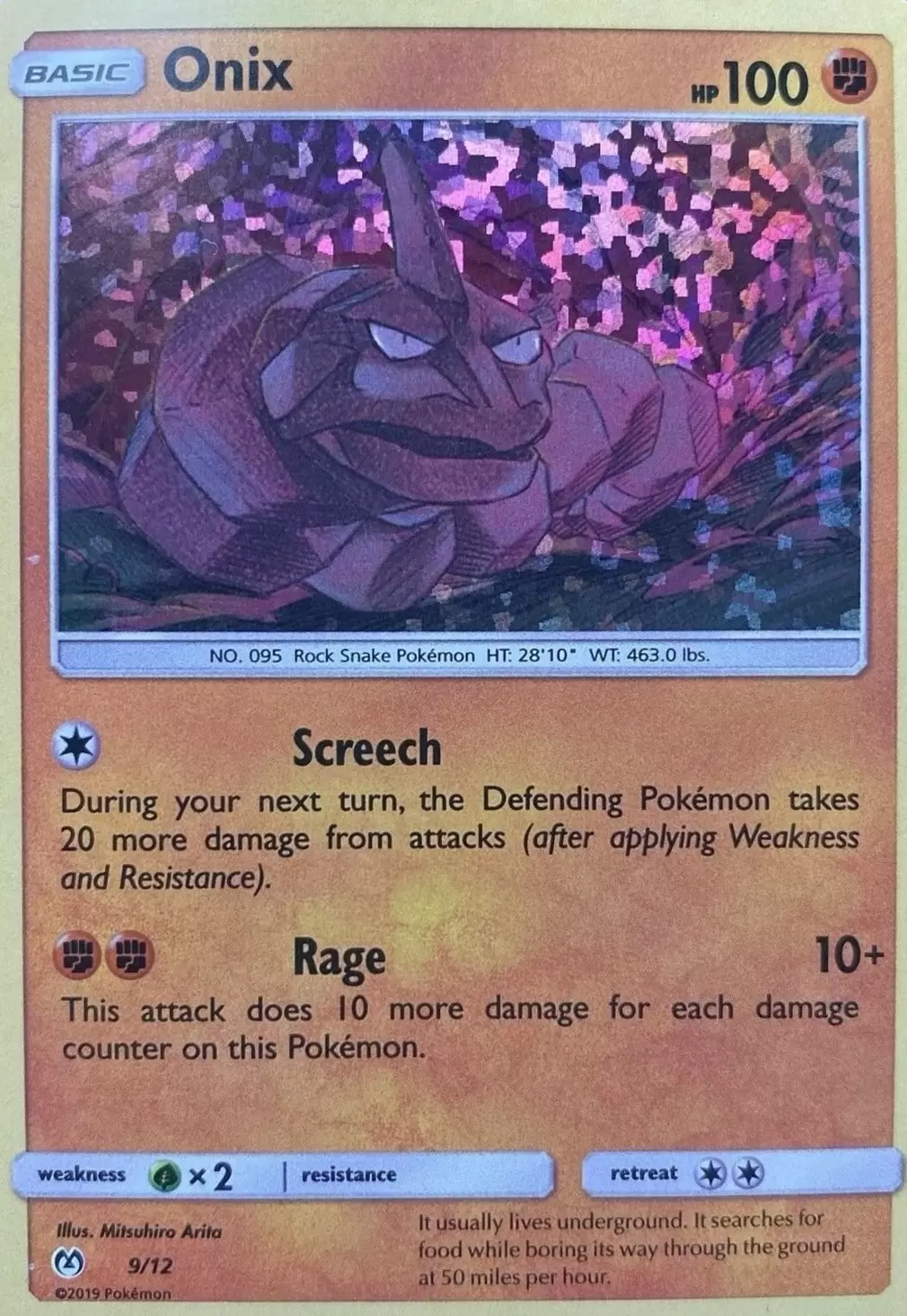 Onix - XY: Evolutions Reverse Holo - Pokemon