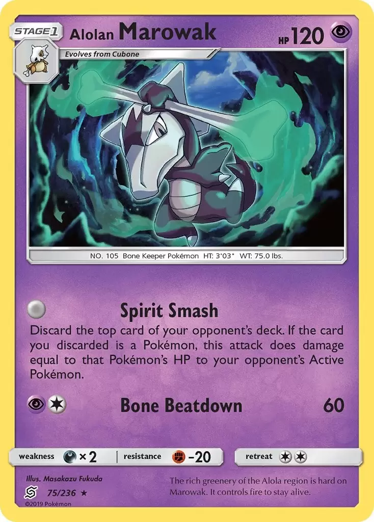 Unified Minds - Alolan Marowak