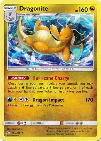 Unified Minds - Dragonite Holo Cracked Ice