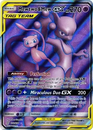 Unified Minds - Mewtwo & Mew GX