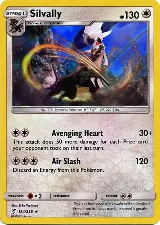 Unified Minds - Silvally Holo