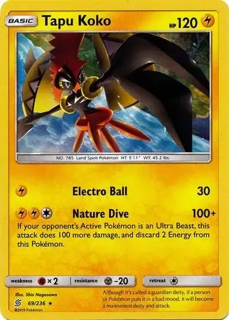 Tapu Koko ex - 247/182