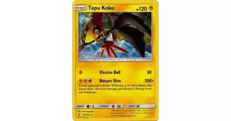Tapu Koko Holo - Unified Minds Pokémon card