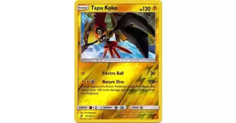 Tapu Koko Unified Minds, Pokémon