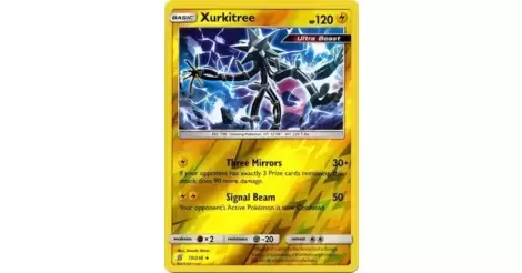 Pokemon Card Xurkitree Unified Minds #70//236