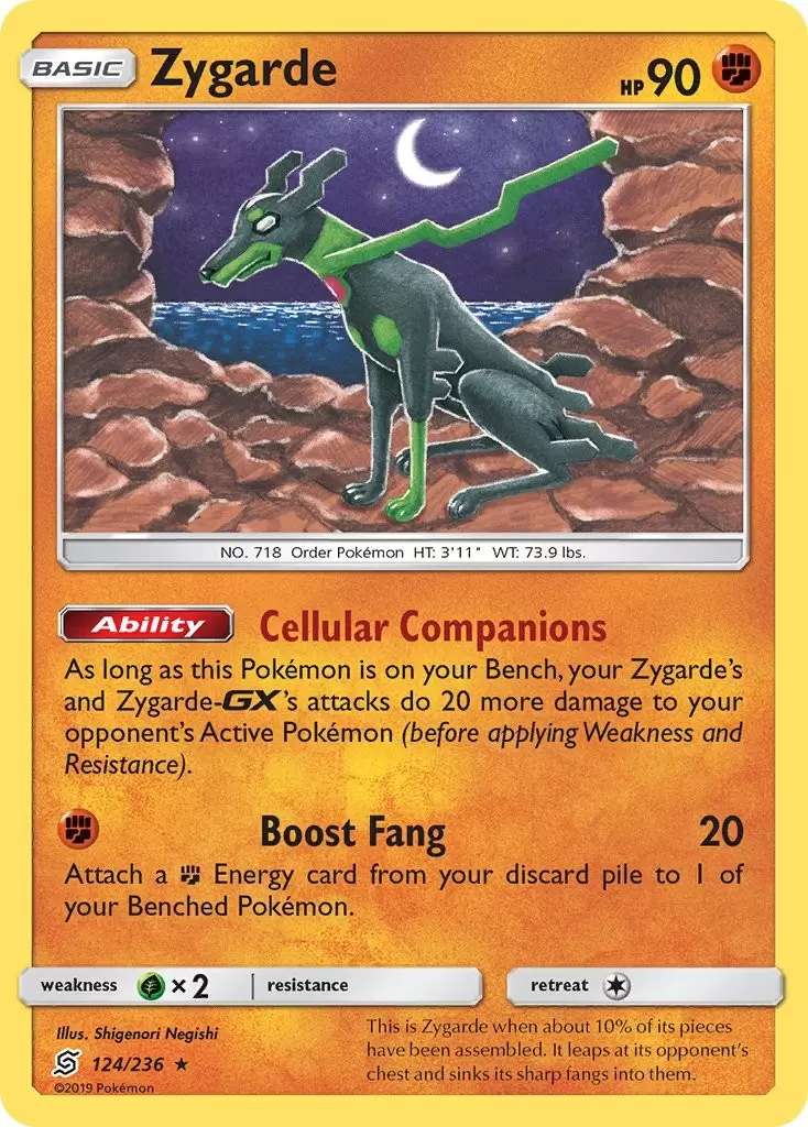 Unified Minds - Zygarde
