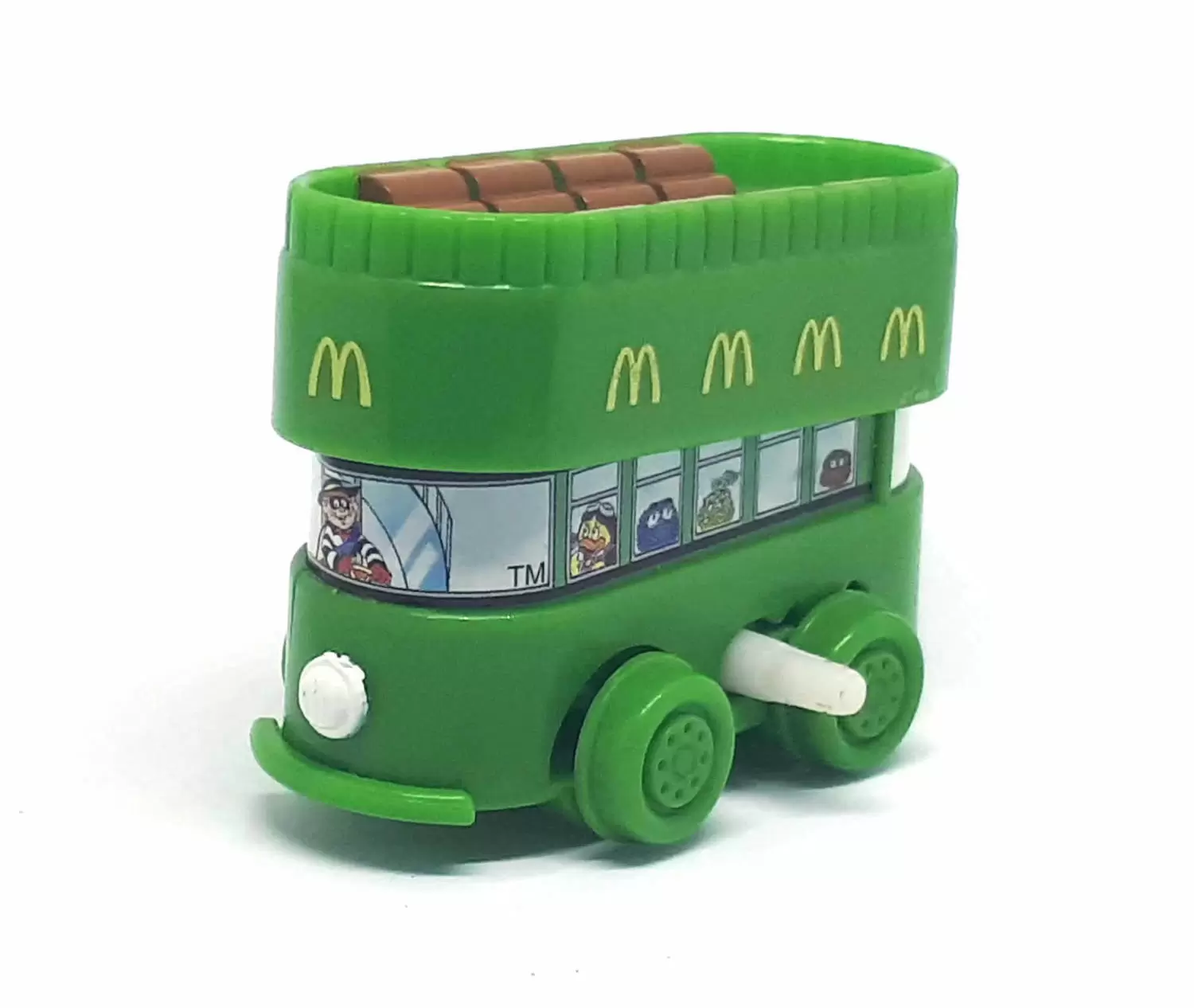 Happy Meal - Retro Mobiles 1995 - Green Bus Hamburglar