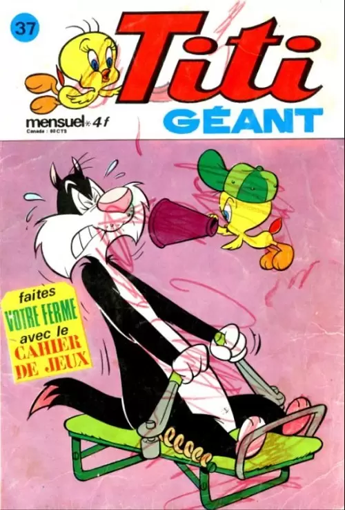 Titi géant - Faites votre ferme avec le cahier de jeux