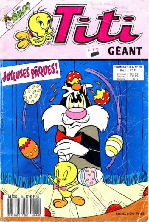 Titi géant - Joyeuses pâques !