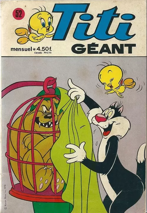 Titi géant - Sylvestre a le hoquet