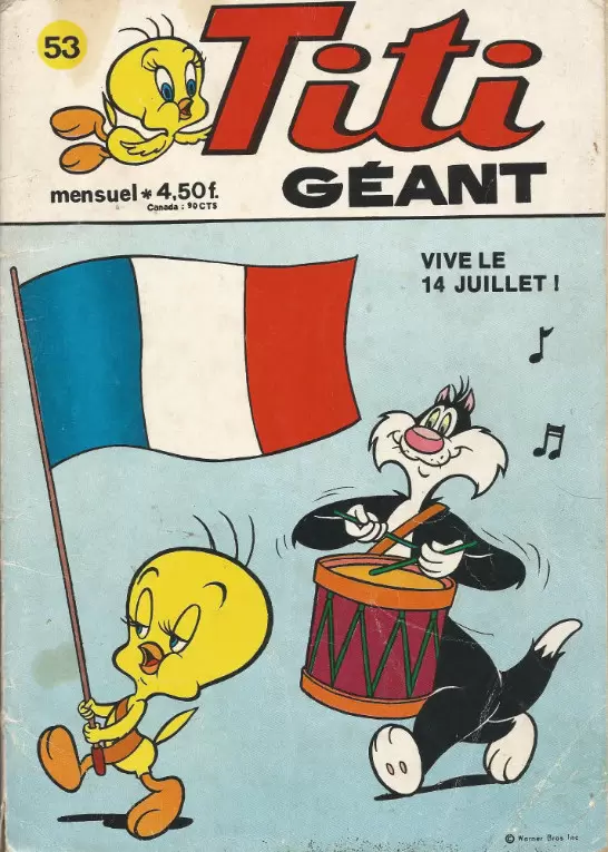 Titi géant - Vive le 14 Juillet !