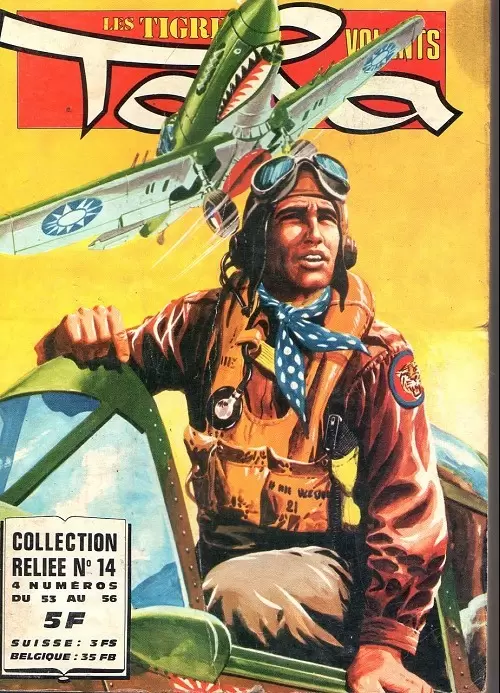 Tora - Les tigres volants - Collection reliée N°14 (du n°53 au n°56)