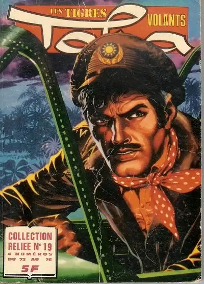 Tora - Les tigres volants - Collection reliée N°19 (du n°73 au n°76)