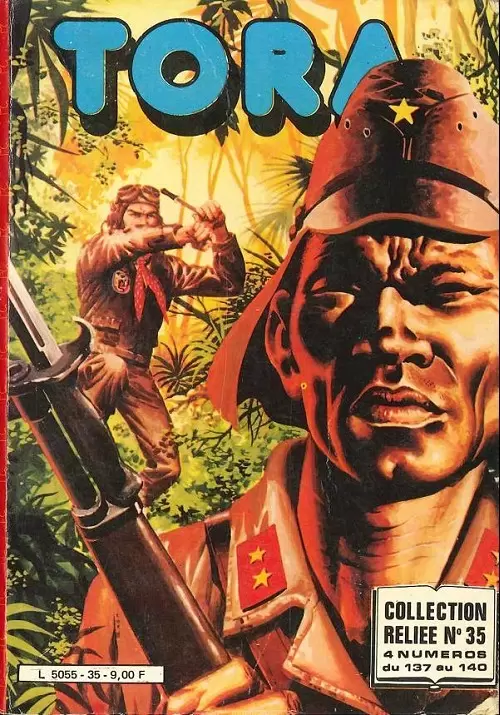 Tora - Les tigres volants - Collection reliée N°35 (du n°137 au n°140)