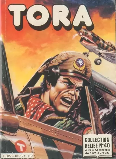 Tora - Les tigres volants - Collection reliée N°40 (du n°157 au n°160)