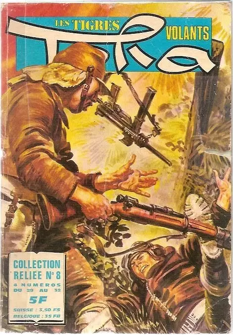 Tora - Les tigres volants - Collection reliée N°8 (du n°29 au n°32)