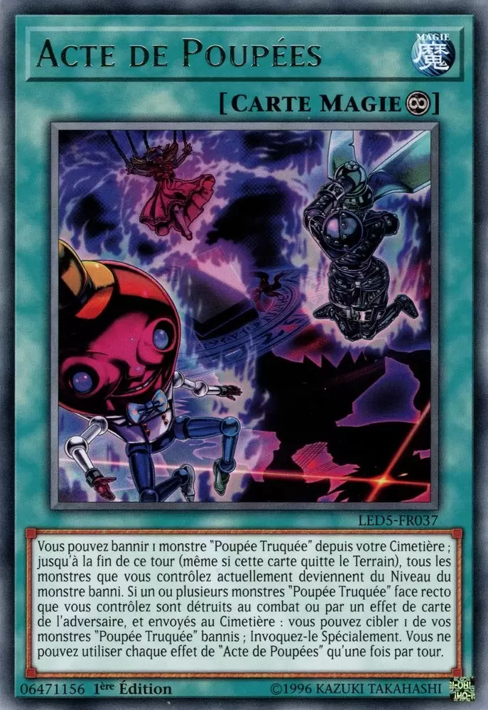 Pack du Duelliste - Les Duellistes Légendaires Destinée Immortelle LED5 - Acte de Poupées