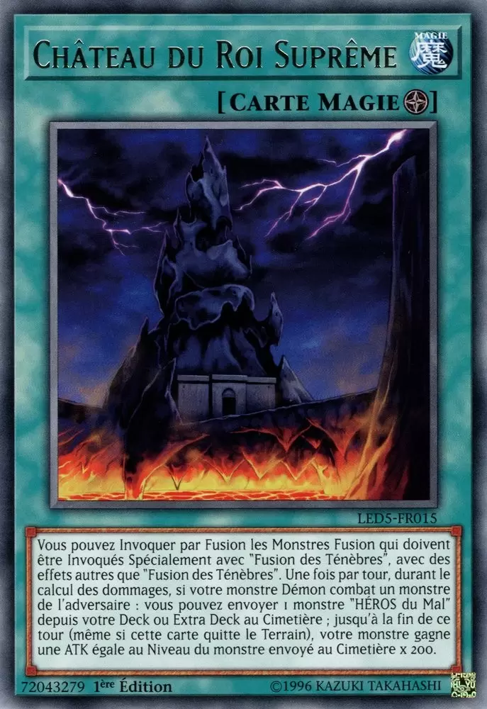 Pack du Duelliste - Les Duellistes Légendaires Destinée Immortelle LED5 - Château du Roi Suprême