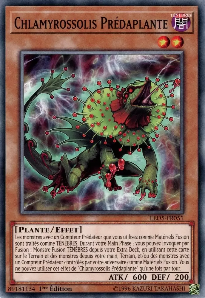 Pack du Duelliste - Les Duellistes Légendaires Destinée Immortelle LED5 - Chlamyrossolis Prédaplante