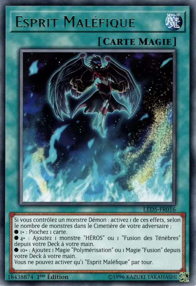 Pack du Duelliste - Les Duellistes Légendaires Destinée Immortelle LED5 - Esprit Maléfique