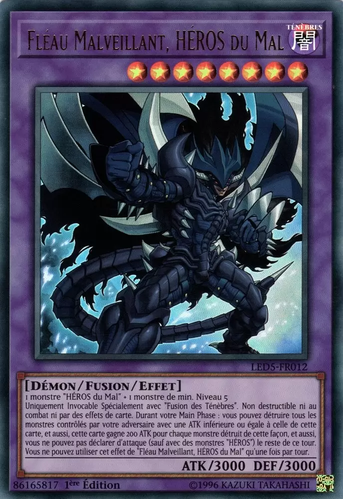 Pack du Duelliste - Les Duellistes Légendaires Destinée Immortelle LED5 - Fléau Malveillant, HÉROS du Mal