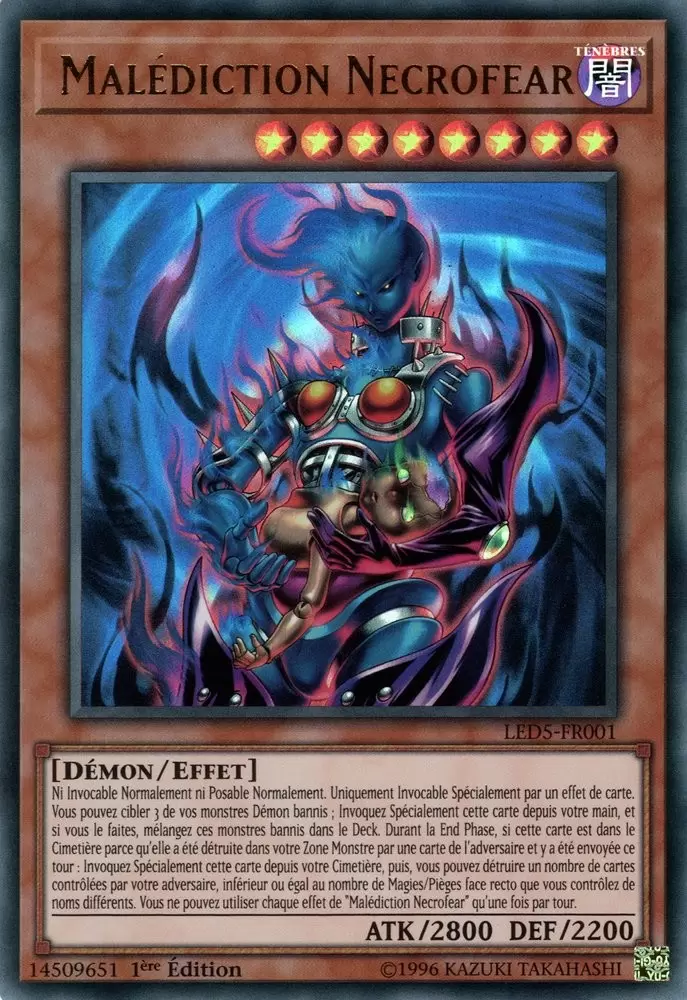 Pack du Duelliste - Les Duellistes Légendaires Destinée Immortelle LED5 - Malédiction Necrofear