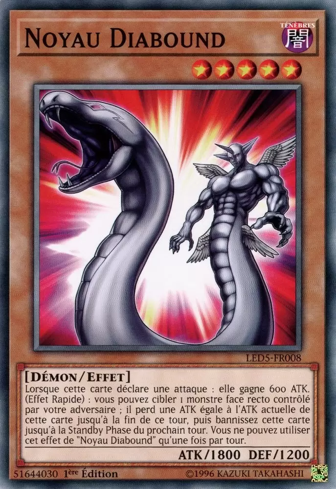 Pack du Duelliste - Les Duellistes Légendaires Destinée Immortelle LED5 - Noyau Diabound