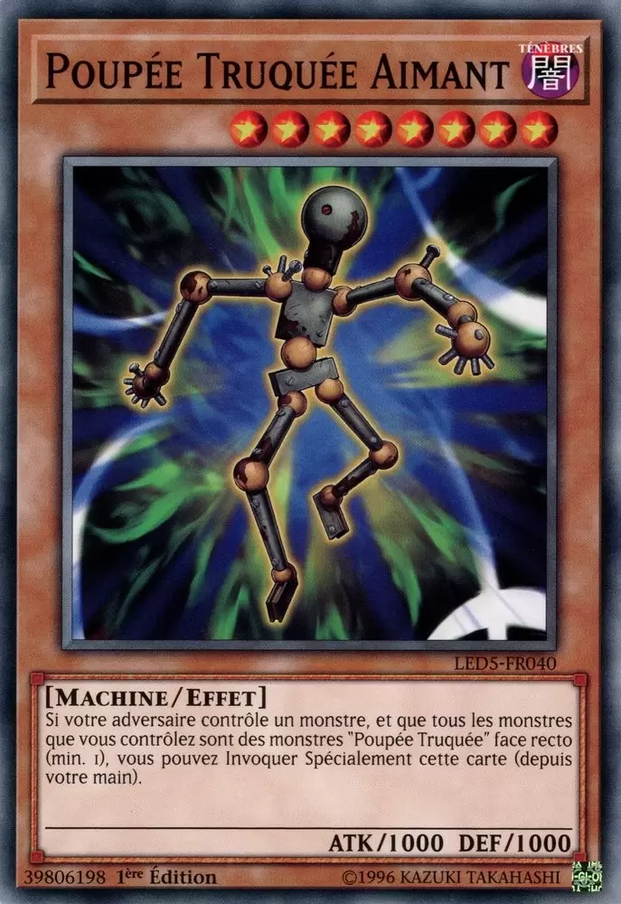 Pack du Duelliste - Les Duellistes Légendaires Destinée Immortelle LED5 - Poupée Truquée Aimant