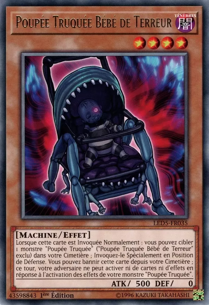 Pack du Duelliste - Les Duellistes Légendaires Destinée Immortelle LED5 - Poupée Truquée Bébé de Terreur