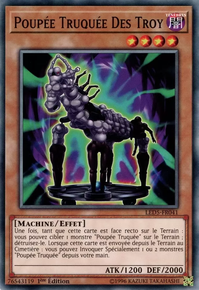 Pack du Duelliste - Les Duellistes Légendaires Destinée Immortelle LED5 - Poupée Truquée Des Troy