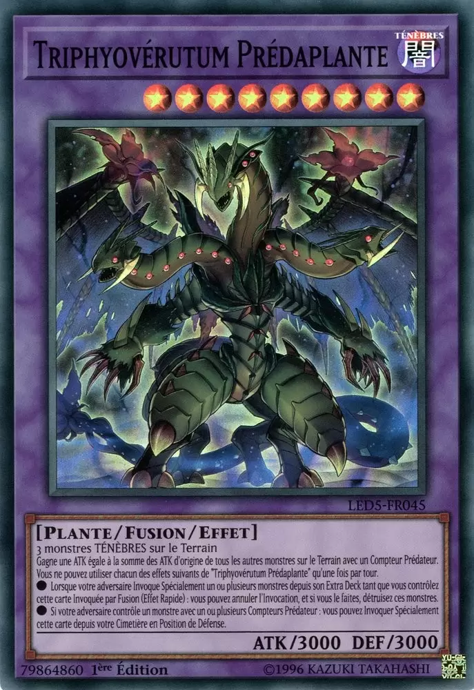 Pack du Duelliste - Les Duellistes Légendaires Destinée Immortelle LED5 - Triphyovérutum Prédaplante