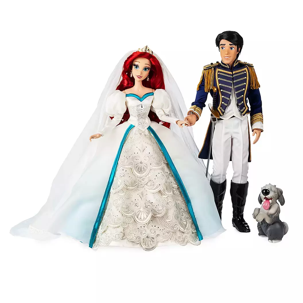 Ariel & Eric Platinium Set - Disney Designer Collection doll
