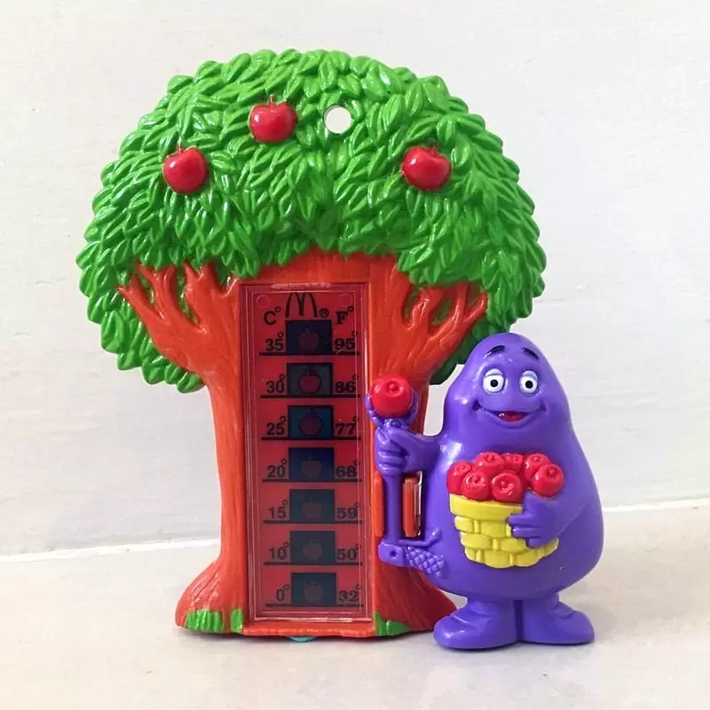 Happy Meal - Mc Weatherman 1993 - Thermometer Grimace