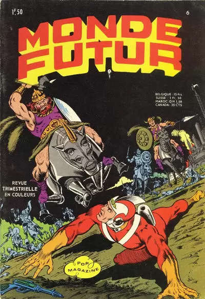 Monde Futur - 2ème série (Pop Magazine/Cosmos) - Adam Strange - Au seuil du néant