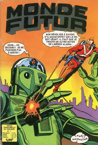 Monde Futur - 2ème série (Pop Magazine/Cosmos) - Adam Strange - La révolte des robots