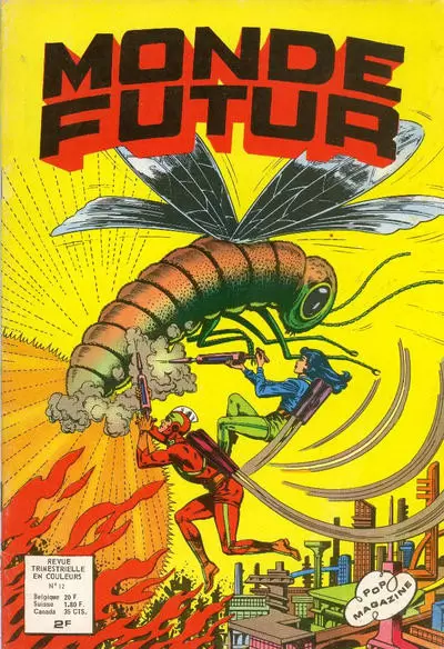 Monde Futur - 2ème série (Pop Magazine/Cosmos) - Adam Strange - Le défi des lucioles géantes