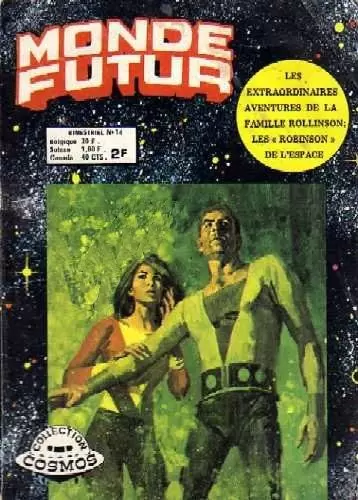Monde Futur - 2ème série (Pop Magazine/Cosmos) - Les Rollinson - La famille Rollinson dans l\'espace