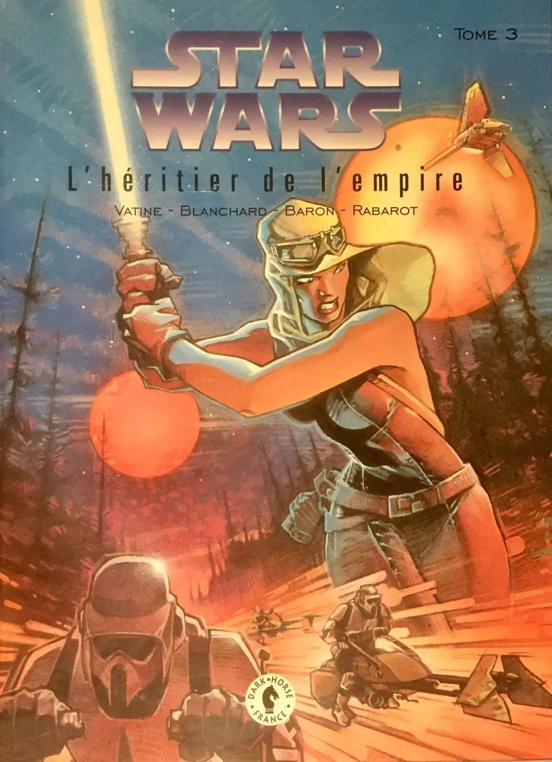 Star Wars - Le Cycle de Thrawn (Edition Dark Horse) - L\'héritier de l\'Empire - Tome 3