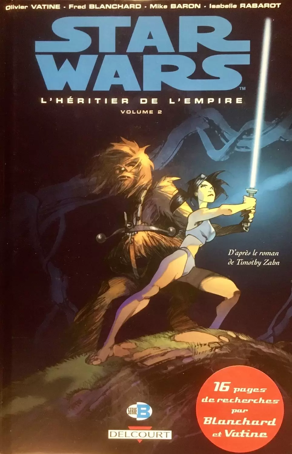 Star Wars - Delcourt - L\'héritier de l\'empire Volume 2