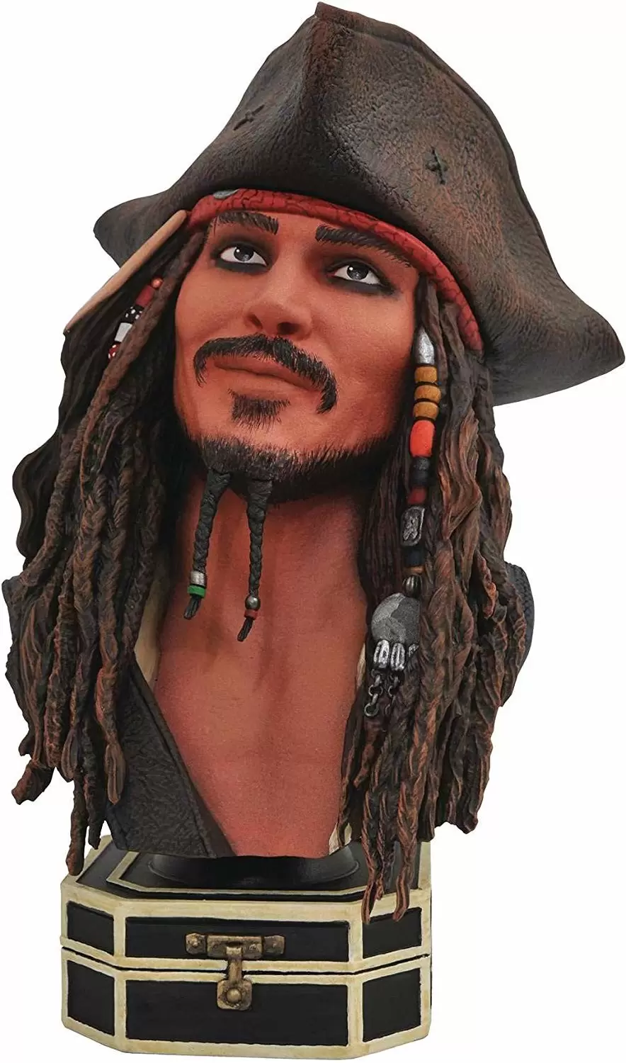 Bustes Diamond Select - Pirates of the Caribbean - Jack Sparrow 1/2 Scale Bust