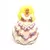 Longue Robe Rose et Blanche