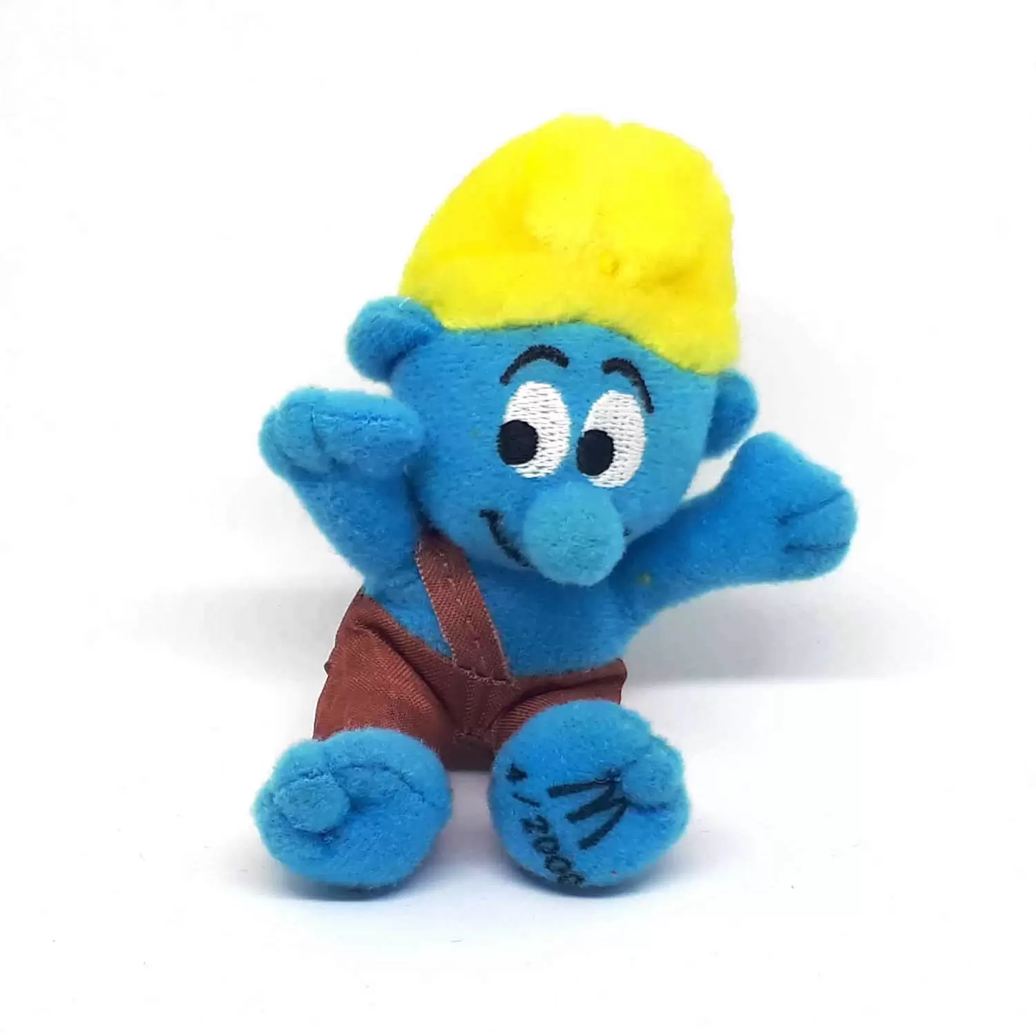 Happy Meal - Plushes Smurfs 2000 - Smurf April