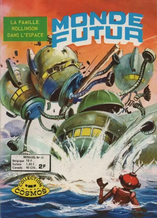 Monde Futur - 2ème série (Pop Magazine/Cosmos) - Les Rollinson - La guerre est finie