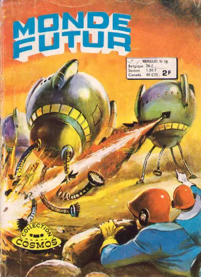 Monde Futur - 2ème série (Pop Magazine/Cosmos) - Les Rollinson - Zektrons contre Titans