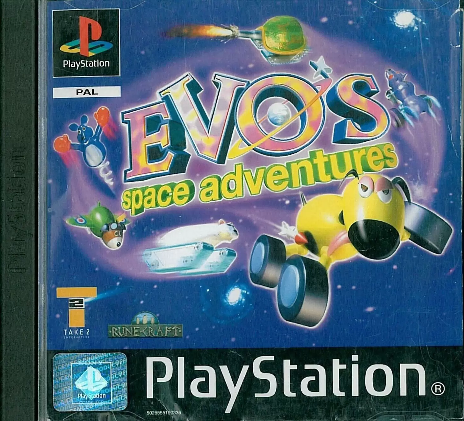 Playstation games - EVOS space adventures