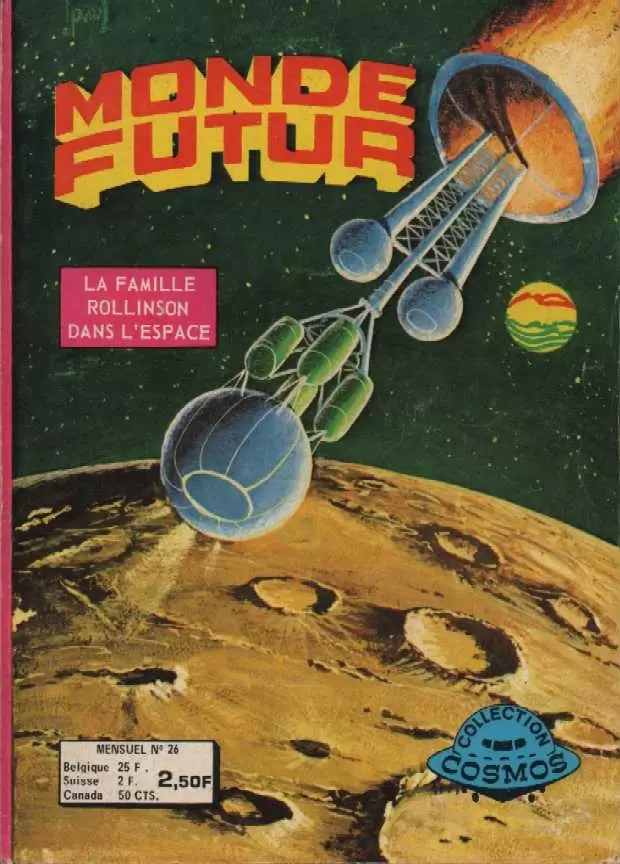 Monde Futur - 2ème série (Pop Magazine/Cosmos) - Les Rollinson - En guerre contre les Soltons
