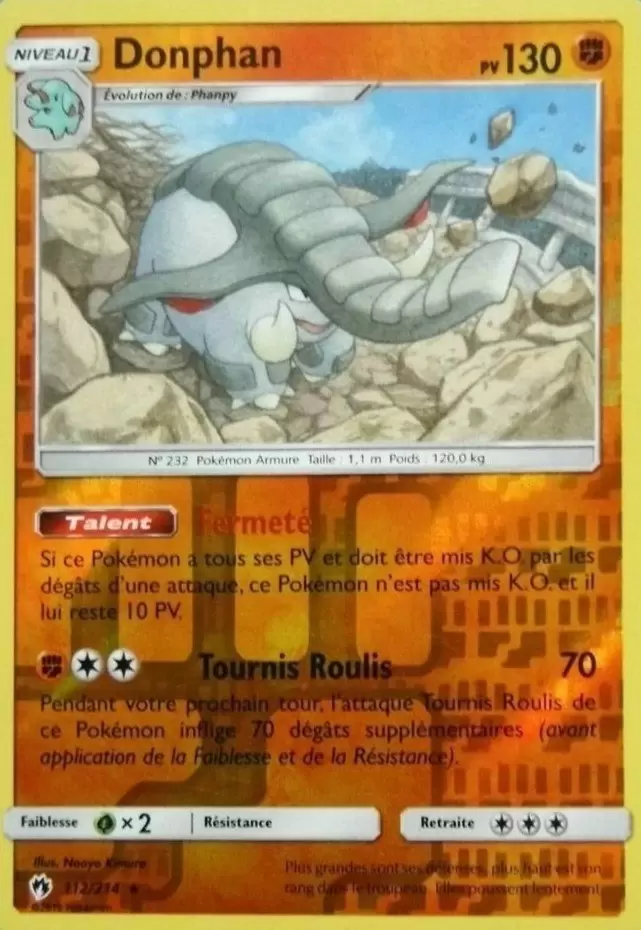 Tonnerre Perdu - Donphan Reverse