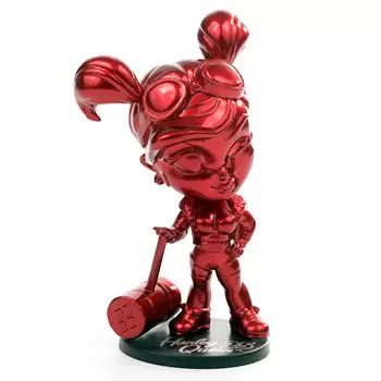 Lil DC Comics Bombshells - Harley Quinn w/Mallet (Metallic Red)