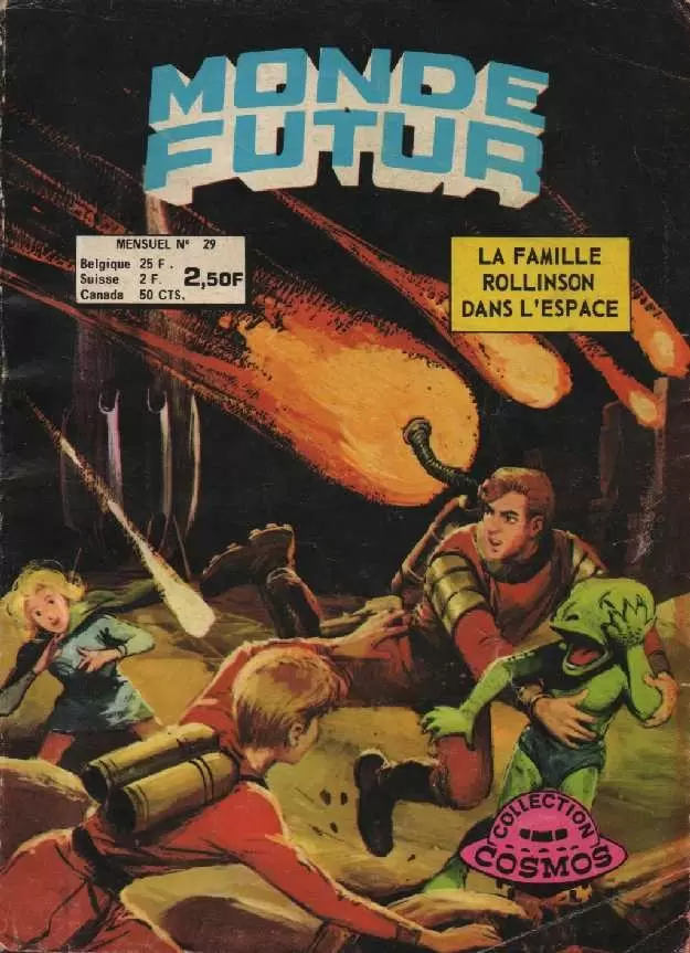 Monde Futur - 2ème série (Pop Magazine/Cosmos) - Les Rollinson - Via la Terre !
