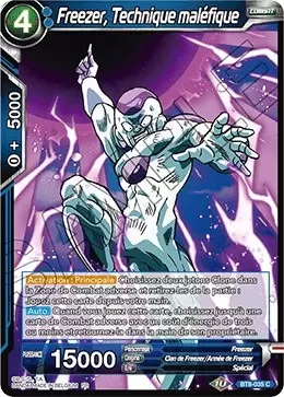 Malicious Machinations [BT8] - Freezer, Technique maléfique